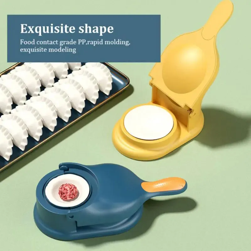 Shimandshine® 2 In 1 Efficient Dumpling Maker Manual Dough Presser